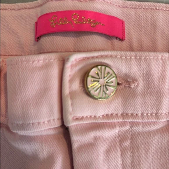 Lilly Pulitzer Pink Straight Leg Jeans - Picture 3 of 6